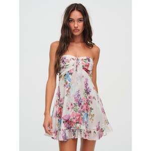 For Love & Lemons Teagan Mini Dress S / White